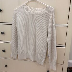 Gap White Knit Sweater